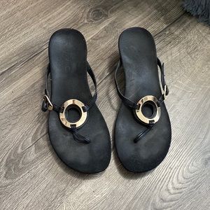 Vionic Suede Ring Sandals